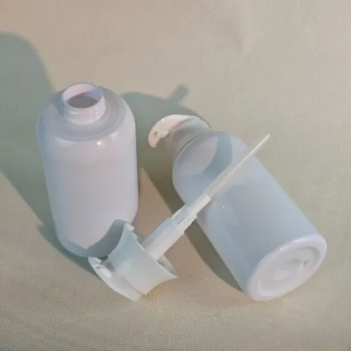500ML Round PET Pump Bottle For Hair Body Wash Conditioner