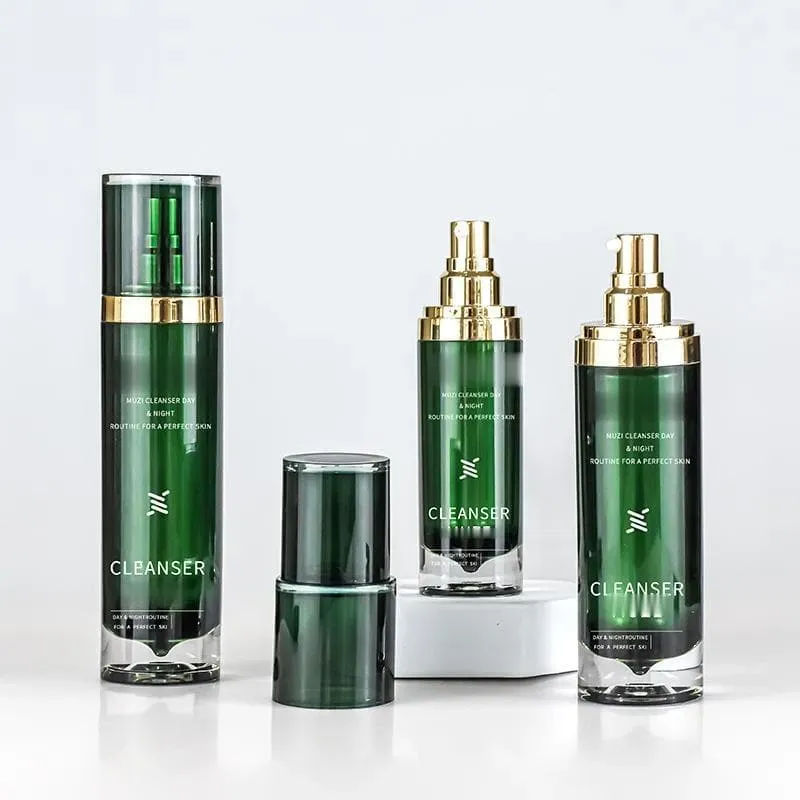 Top Sale Super High End Cosmetic 30G 50G Petg Cream Jars Petg Green Color 30ML 50ML