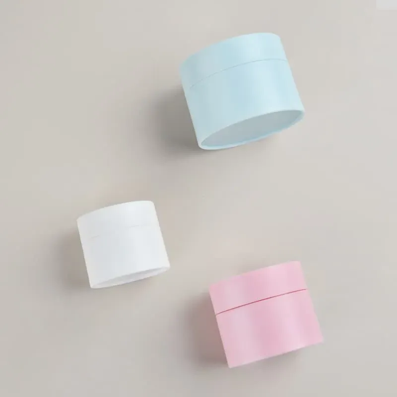 5G 10G 15G 50G 100G 120G 150G Private Label Cream Plastic Cream Jar Matte Pink White