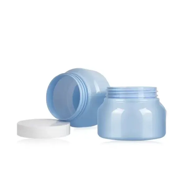 Empty Plastic Cosmetic Cream Jar 250G Skincare Body Lotion Packaging Container