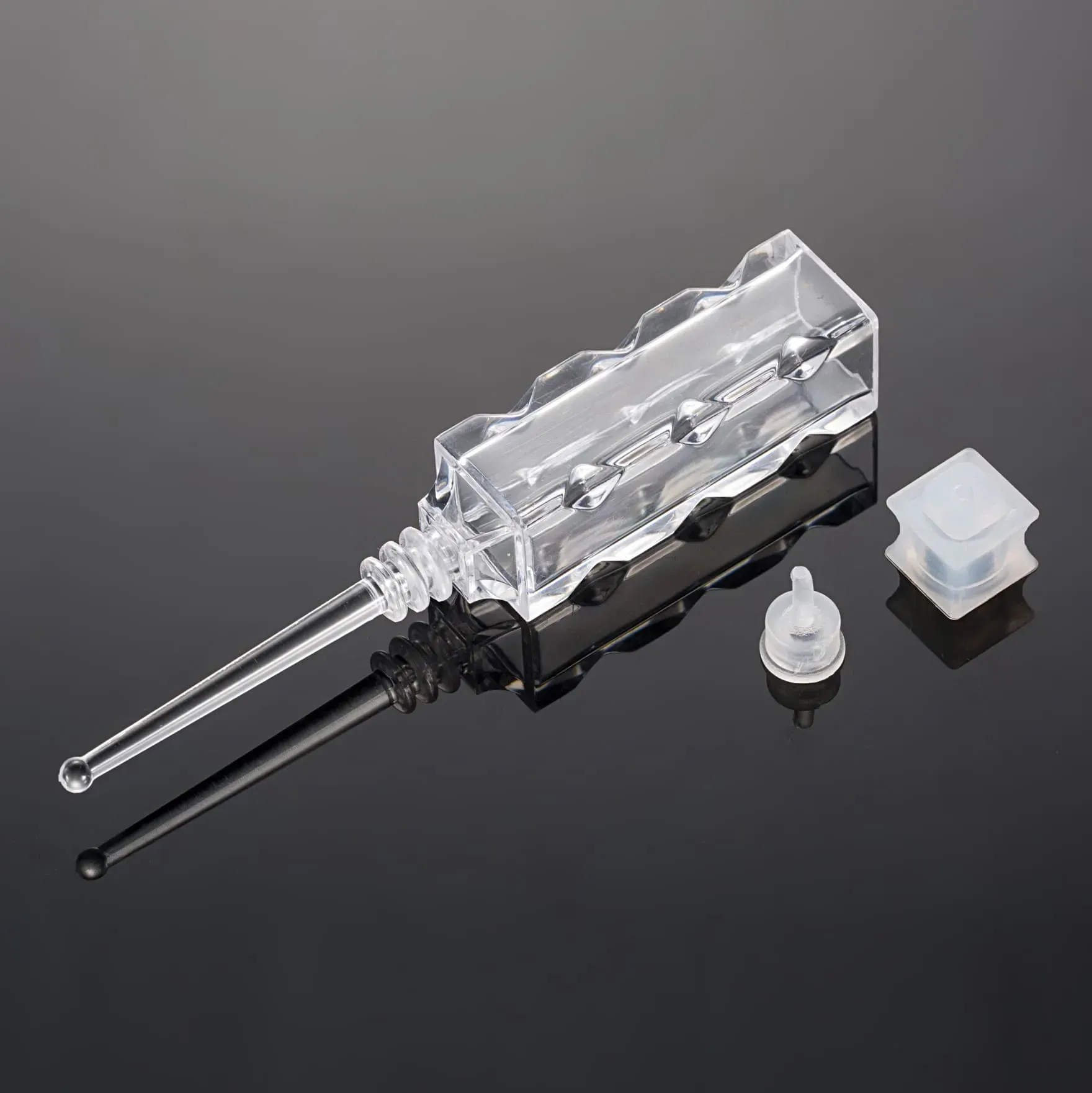 5ML Diamond Shaped Bottle For Disposable Bottles Daub Essence Tube Needle As Essence