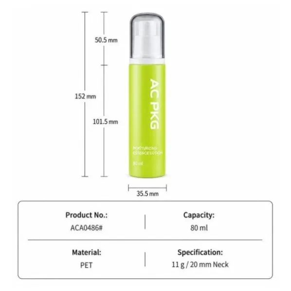 PET Travel Size Bottle Set Aca0486