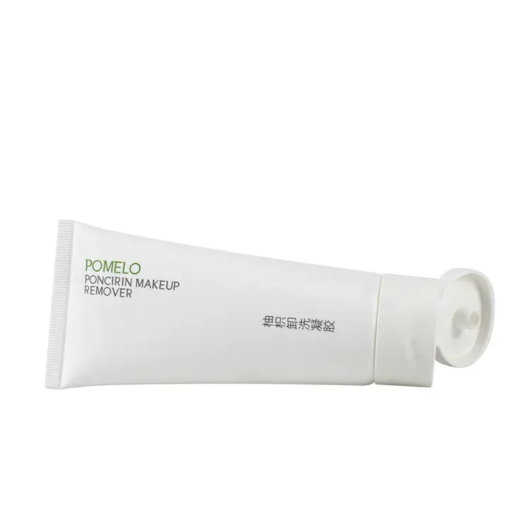 100ML White Flip-Cap Cosmetic Squeeze Tube