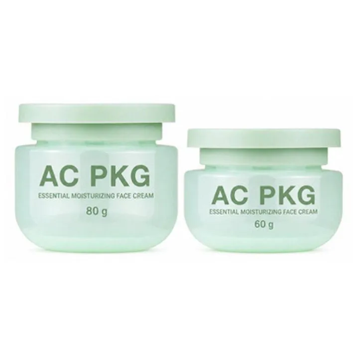 Green 50G 80G Cosmetic Cream Jars For Skincare