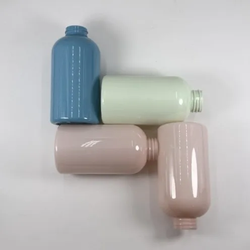 300ML Round Shoulder Pump Bottle For Body Wash Body Lotion