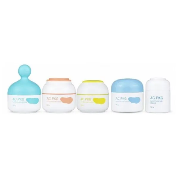Pastel Kids Skincare Bottle & Jar Set