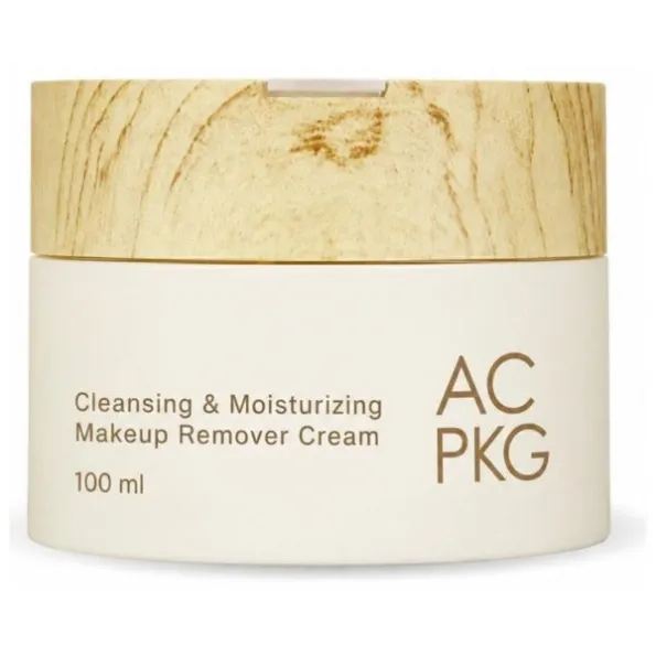 100ML Eco Friendly Cream Jar With Spoon & Wood Grain Lid