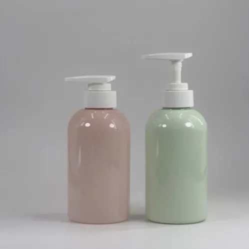 300ML Round Shoulder Pump Bottle For Body Wash Body Lotion