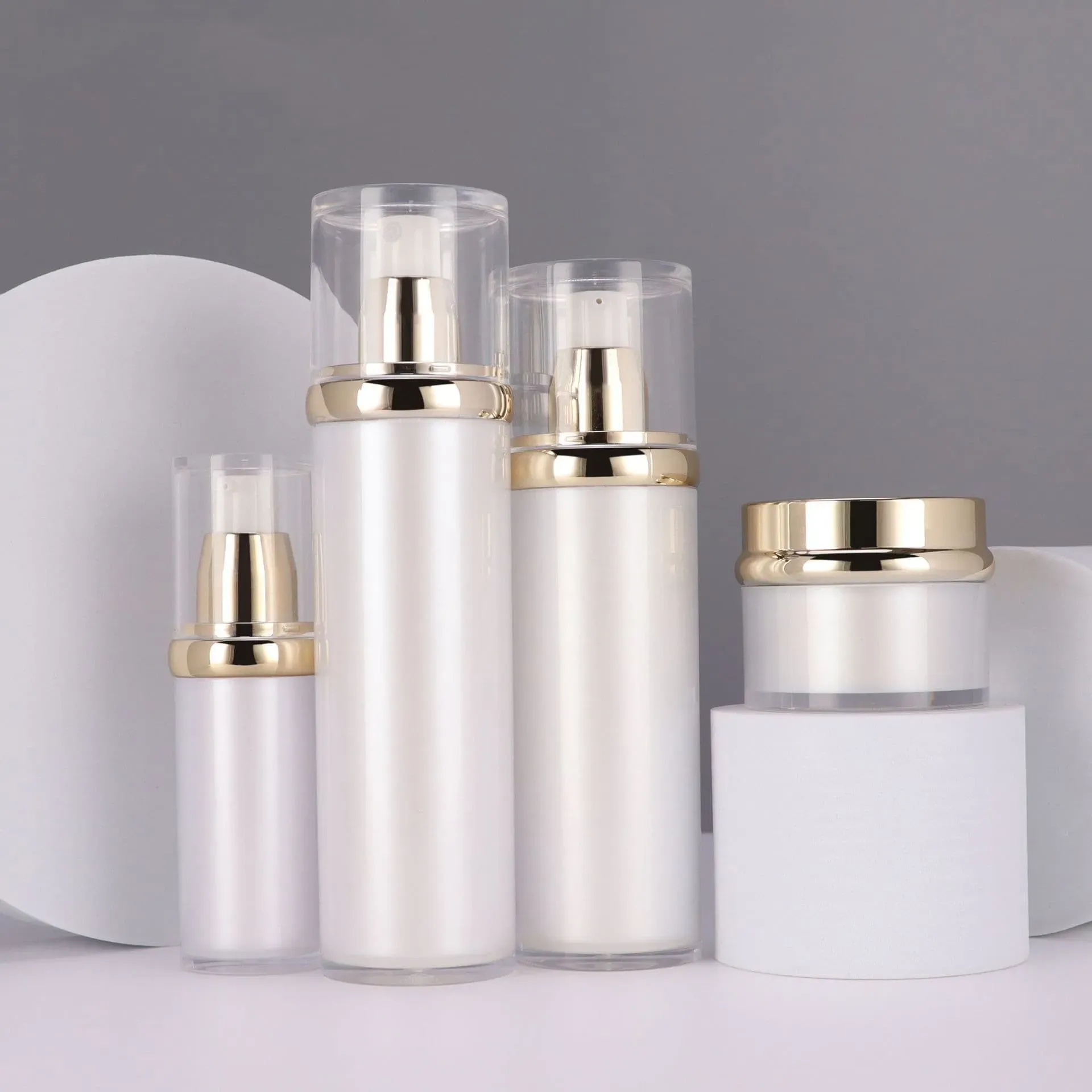 Super Luxury Acrylic Cosmetic Packaging 30G 50G Premium Acrylic Cream Jar 30ML 50ML