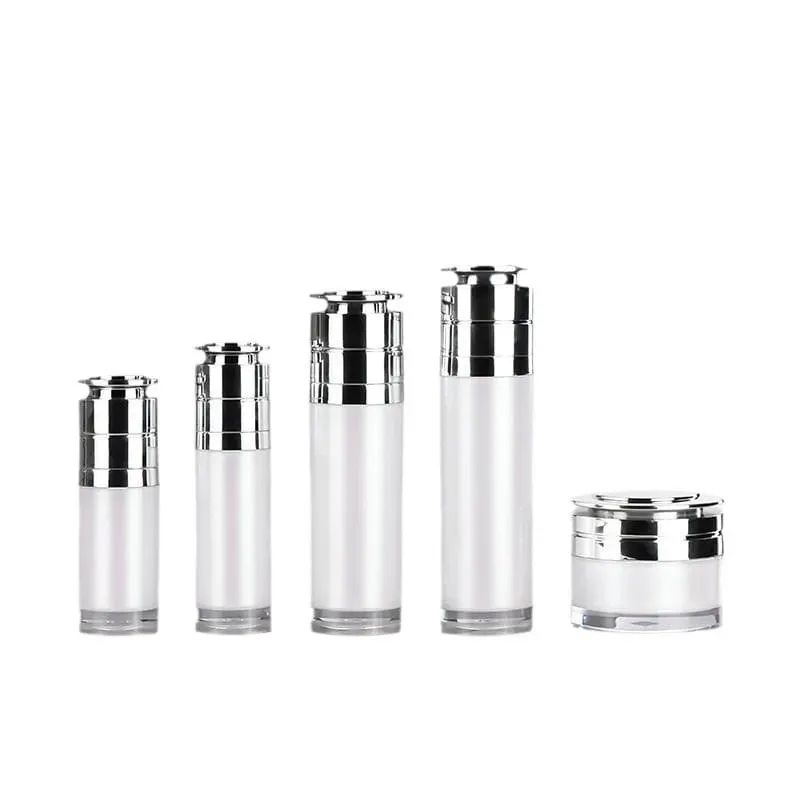 Logo Luxury Cosmetic Packaging Set Petg Serum Container 30ML 50ML 100ML 120ML Petg
