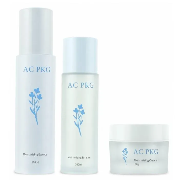 PET As Skincare Packaging Set Acb0067 Aca0504 Acd0124