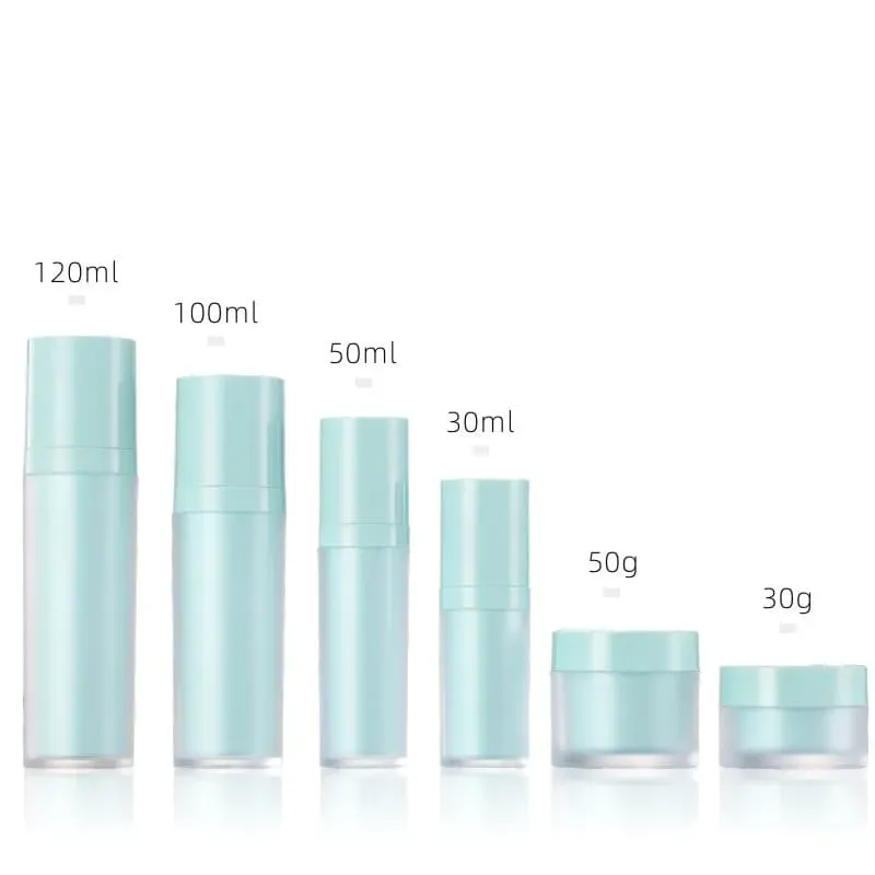 Logo 30G 50G Premium Double Layer Ps Thick Jar 30ML 50ML 100ML 120ML High Quality Empty
