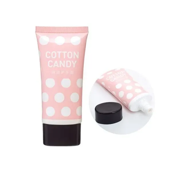 Printing Hand Cream Body Lotion Cosmetic Pe Tube Packaging Pink Color Squeeze Tube