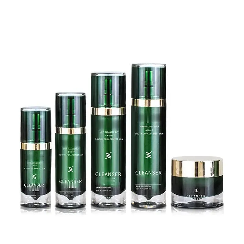 Top Sale Super High End Cosmetic 30G 50G Petg Cream Jars Petg Green Color 30ML 50ML