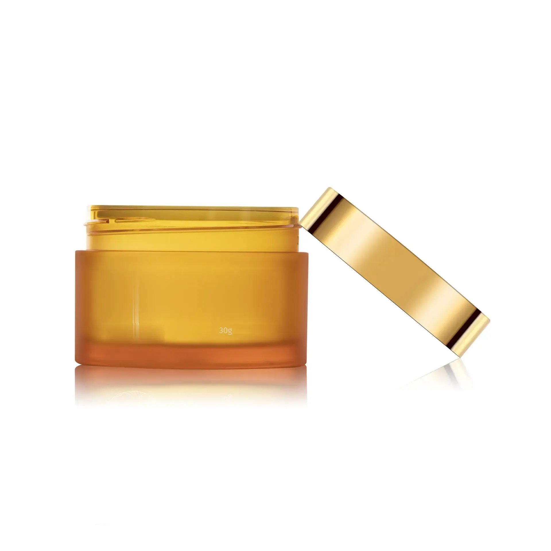 30G 50G 100G PET Cream Bottle Thick Wall Plastic Cosmetic Cream Jars For Skincare