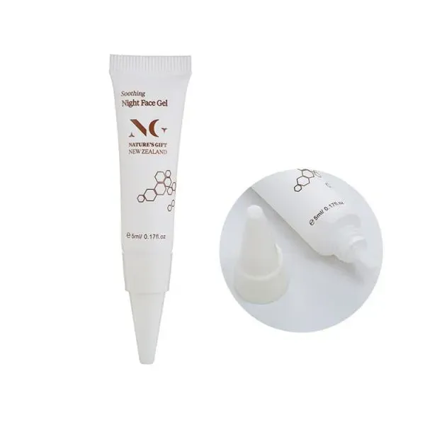 20G Cream Tube Plastic Soft Cosmetic Tube Acne Cream Packaging With Nozzle Head