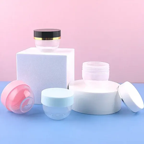 PP Plastic Beauty Cream Jar 200G 6 7OZ Vacuum Bottle Empty Cosmetic Packaging