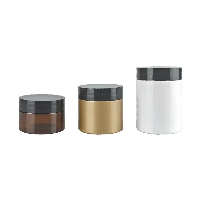 Food Packaging 50ML 80ML 100ML 120ML 150ML 200ML 250ML Amber Black PET Plastic Cosmetic