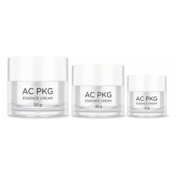 Clear 15G 30G 50G Cosmetic Cream Jars