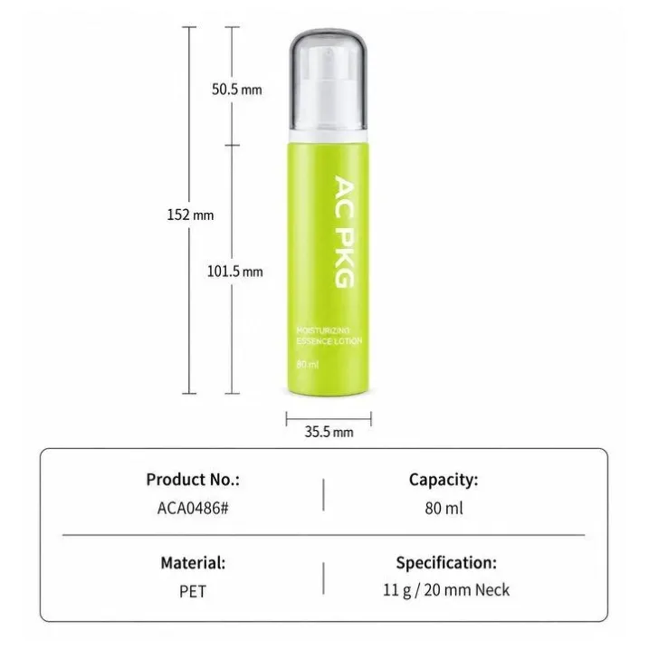 PET Travel Size Bottle Set Aca0486