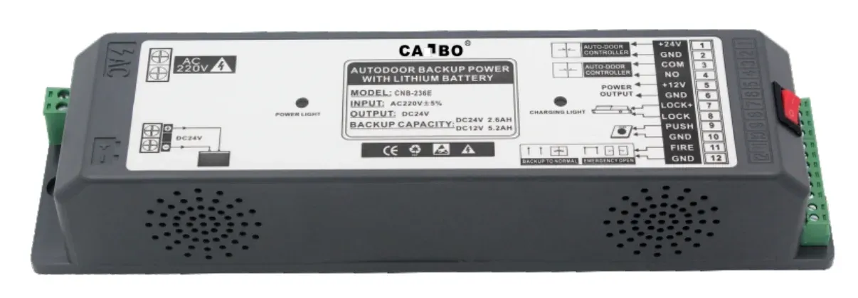 ARW-236E AUTOMATIC DOOR BACK-UP POWER