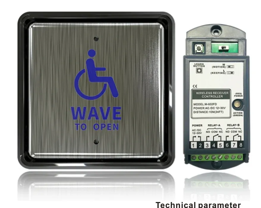 ARW-512SD WIRELESS CAPACITIVE SENSING SWITCH