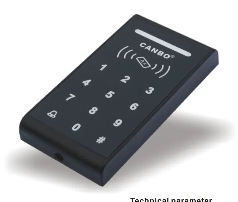 ARW-206T TOUCH TYPE ACCESS KEYPAD