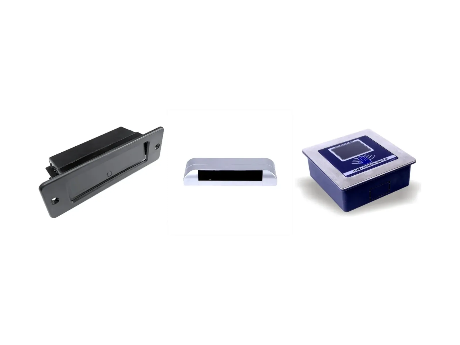 Weather-rated automatic door sensors and switches