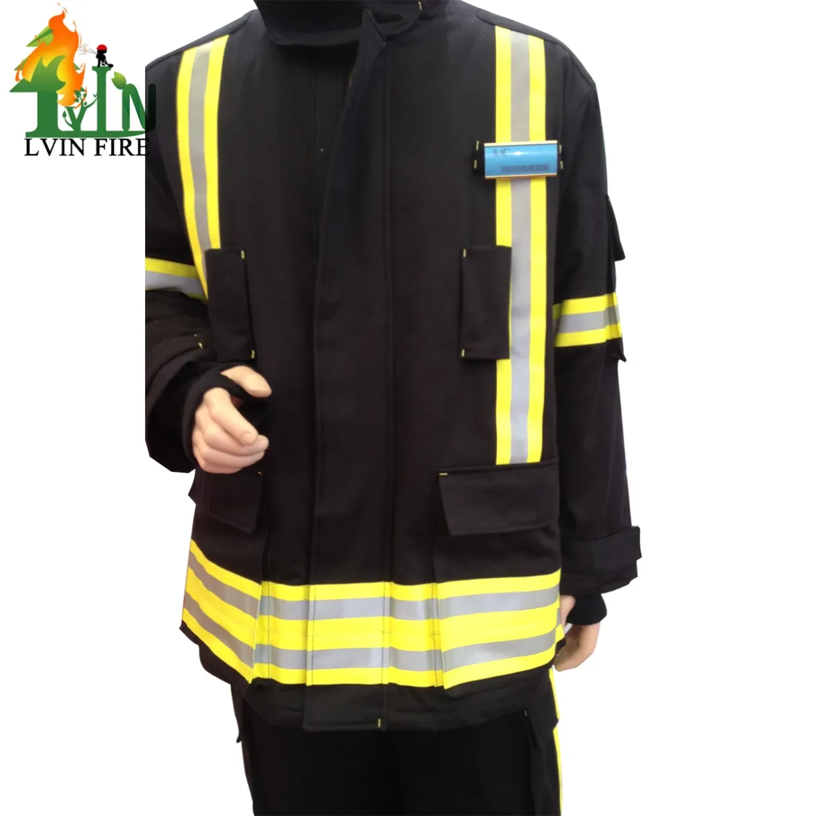 Navy blue color Firefighter suit