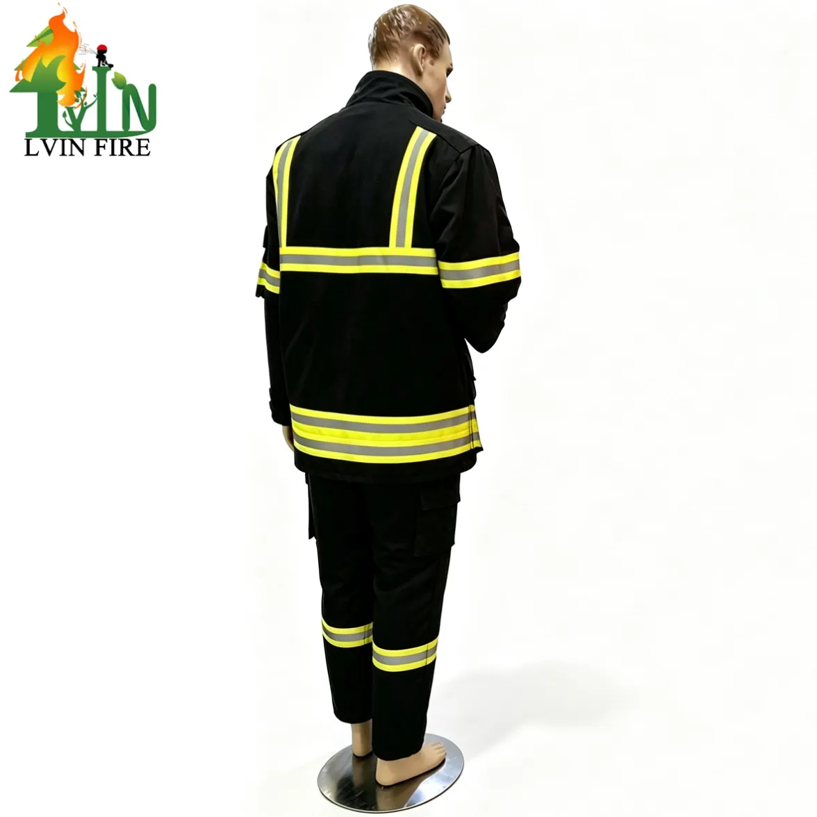 navy blue fireman suit1