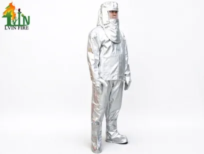 Fireman aluminium suit0