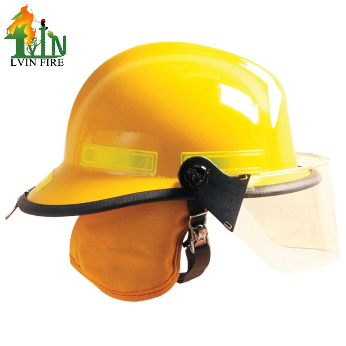 Yellow color fireman helmet 11