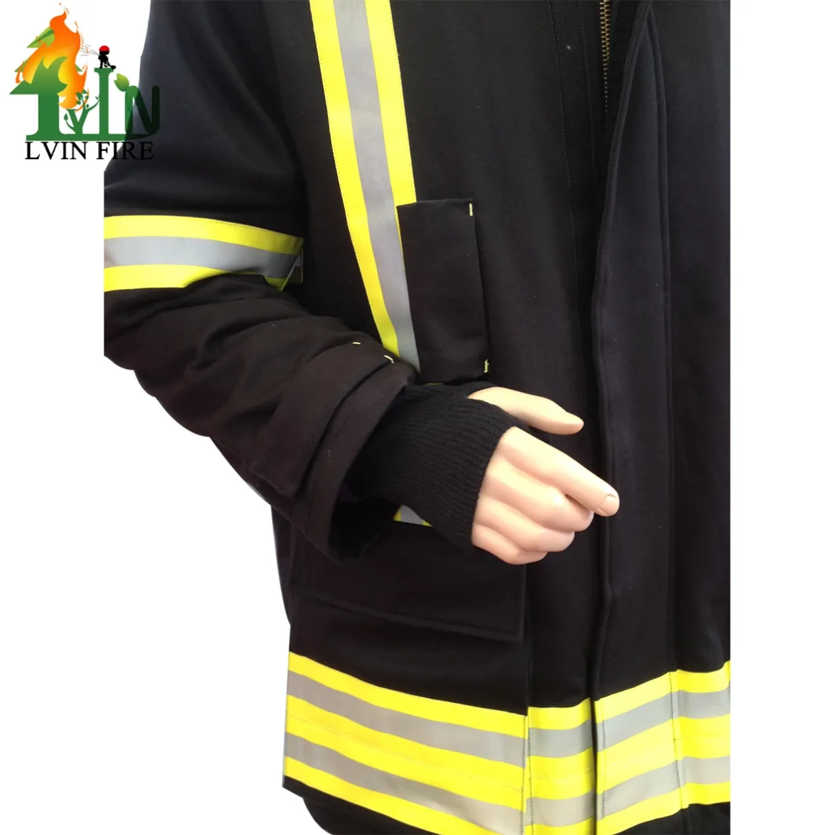 Navy blue color Firefighter suit1
