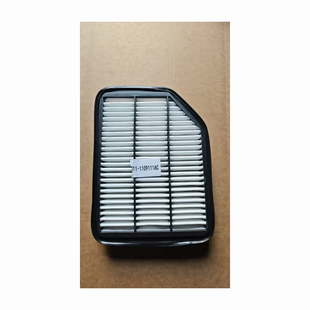Rounded-corner panel air filter
