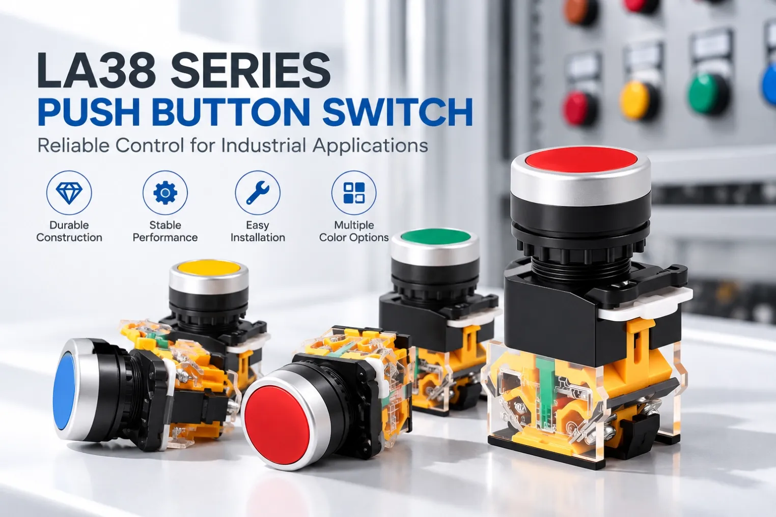 LA38 SERIESPUSH BUTTON SWITCH