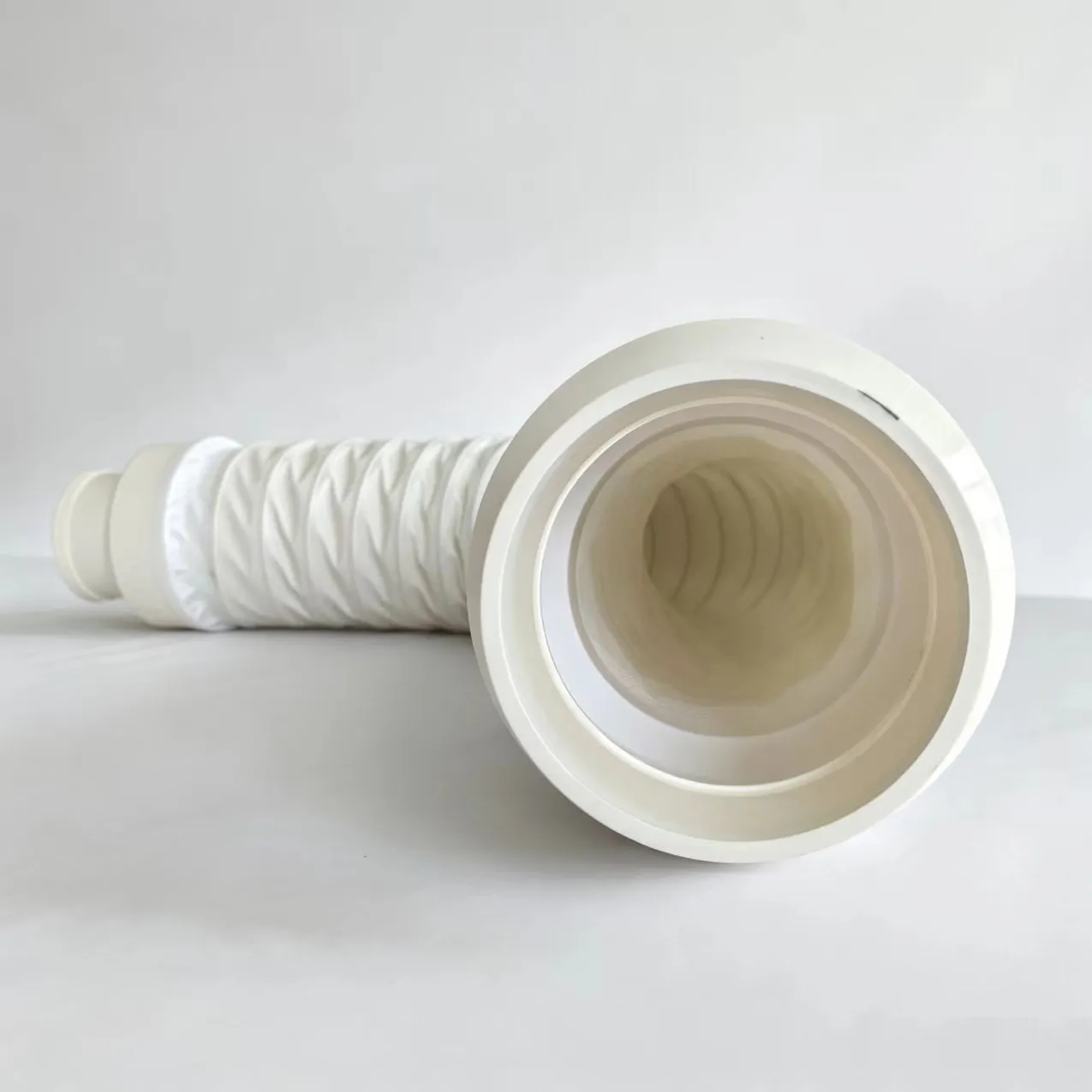 white color nylon duct hose 1