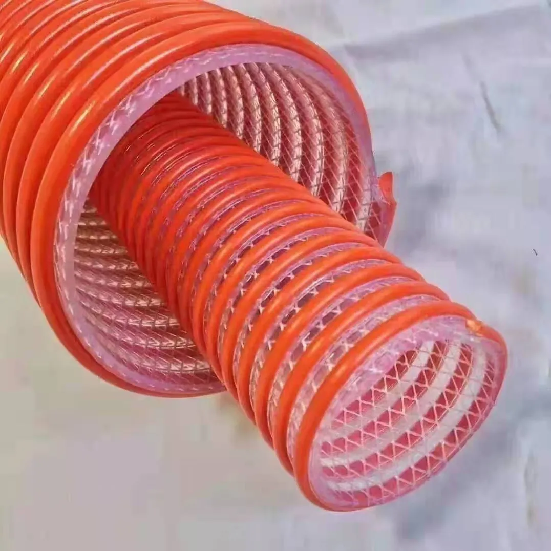 PVC fiber suction hose