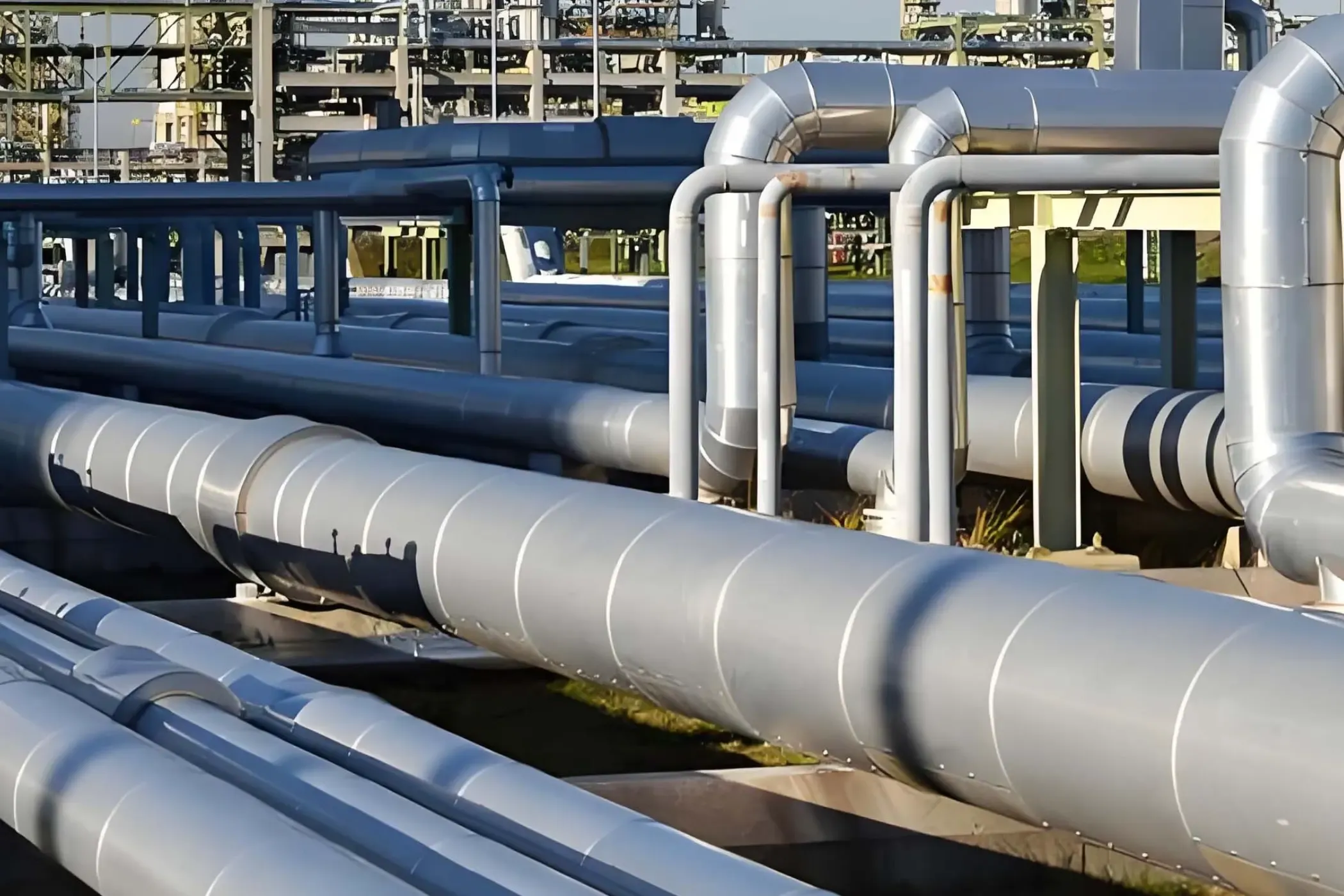 Industrial plate bending machinery for oil and gas infrastructure