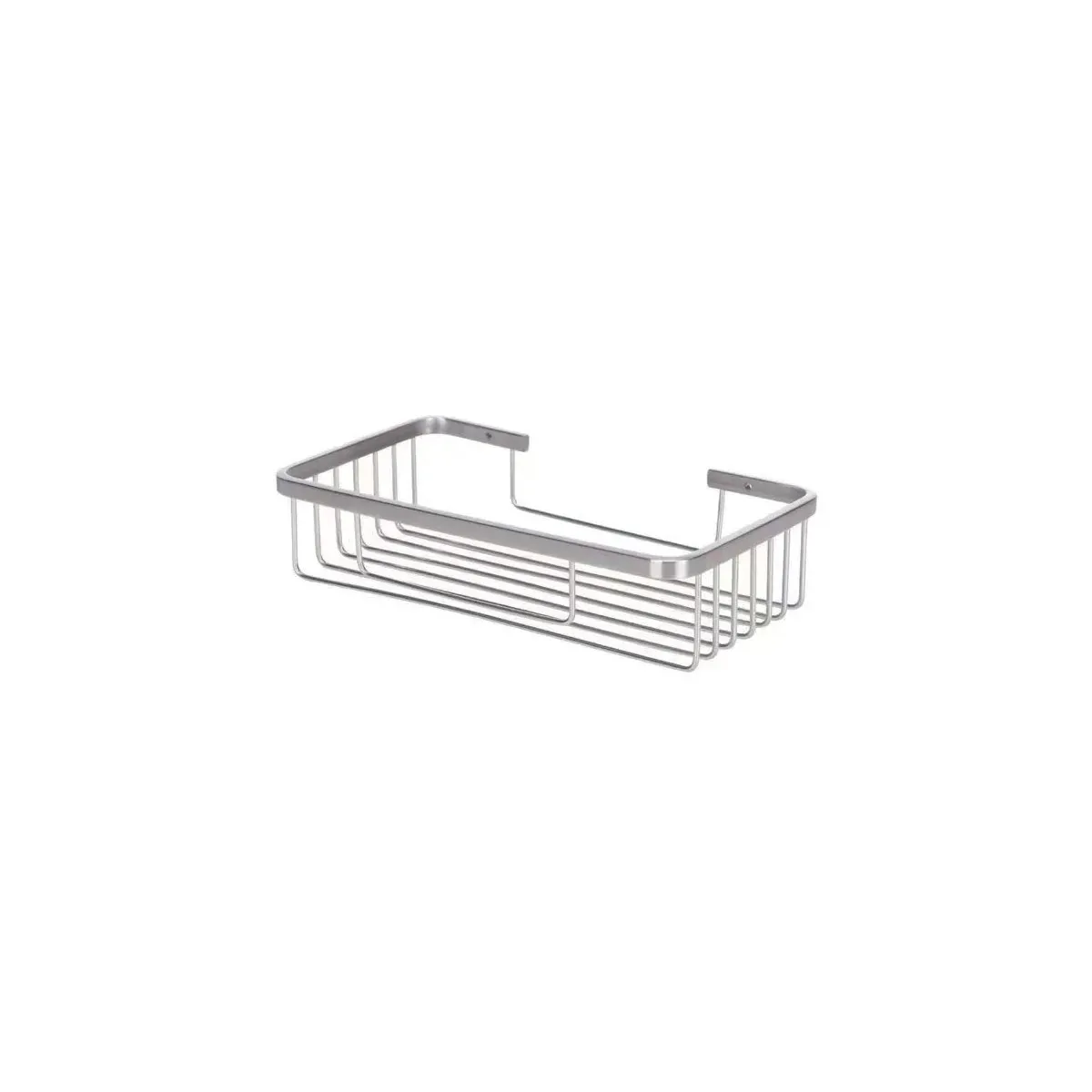 Stainless Steel Soap Basket in Brushed finish, model 2023