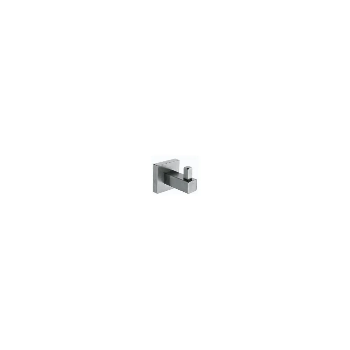 Square Coat Hook in Chrome finish, model 9807A