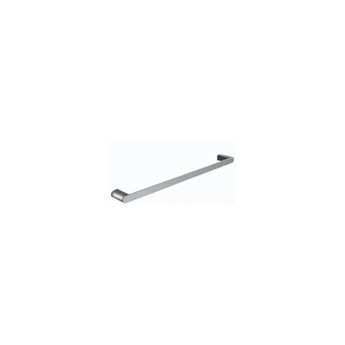 Single Pole Towel Rack in Chrome finish, model 8203