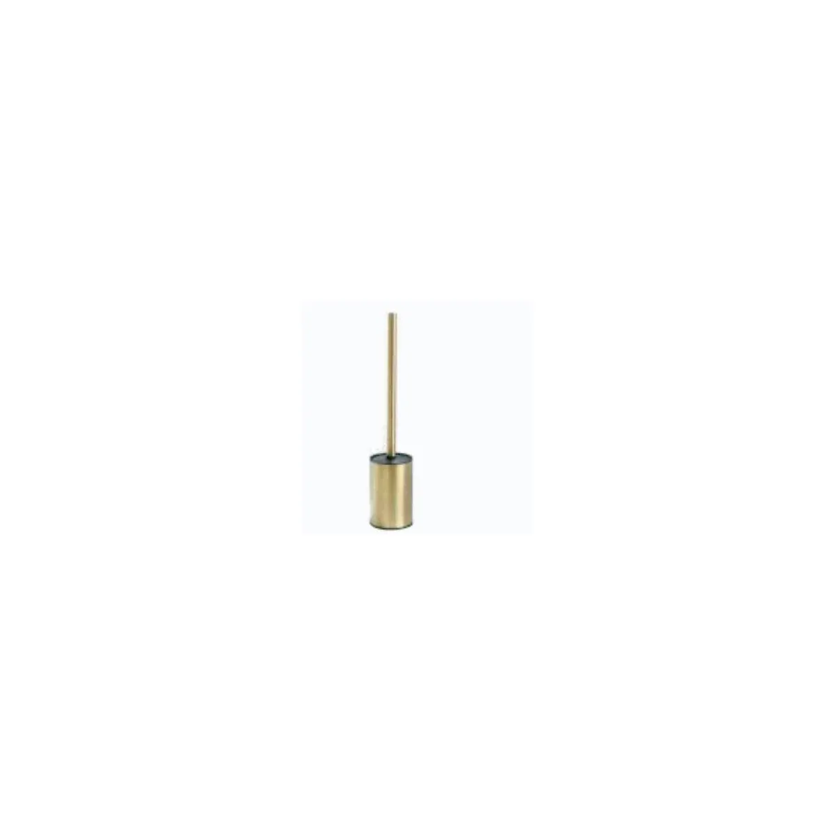 Free-Standing Toilet Brush Holder in Gold finish, model 8913