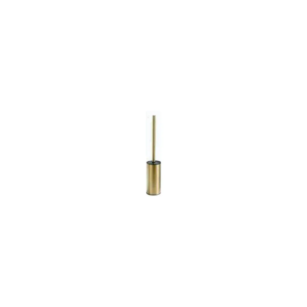 Free-Standing Toilet Brush Holder in Gold finish, model 8914