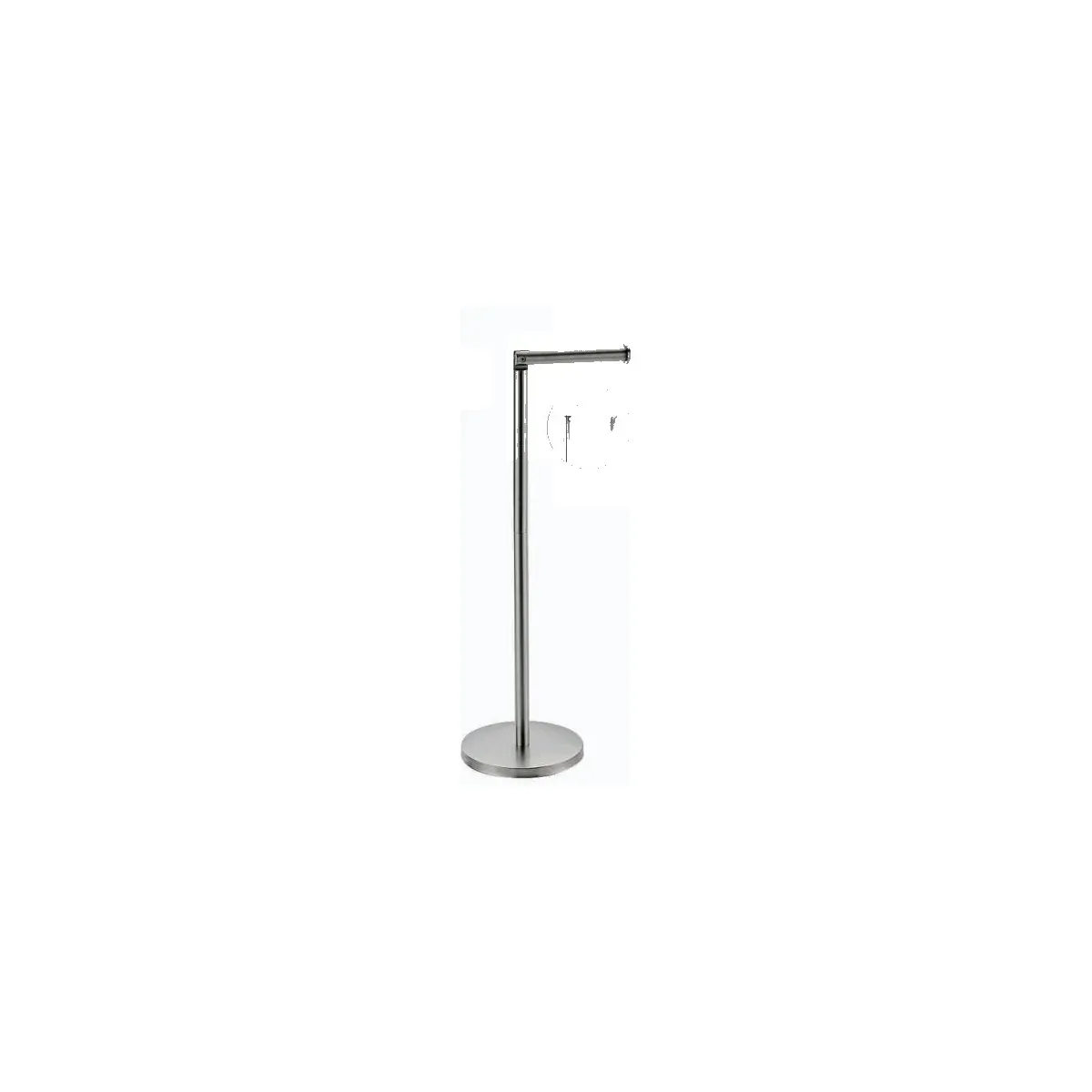 Free-Standing Toilet Tissue Holder Stand in Chrome finish, model 8106