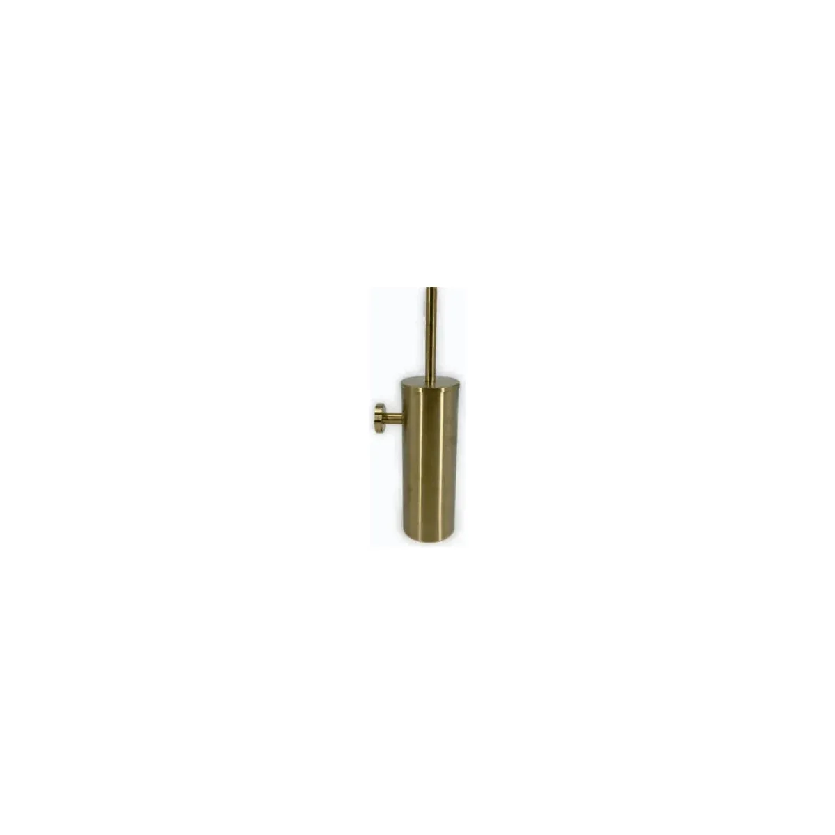 Wall-Mounted Toilet Brush Holder in Gold finish, model 8903