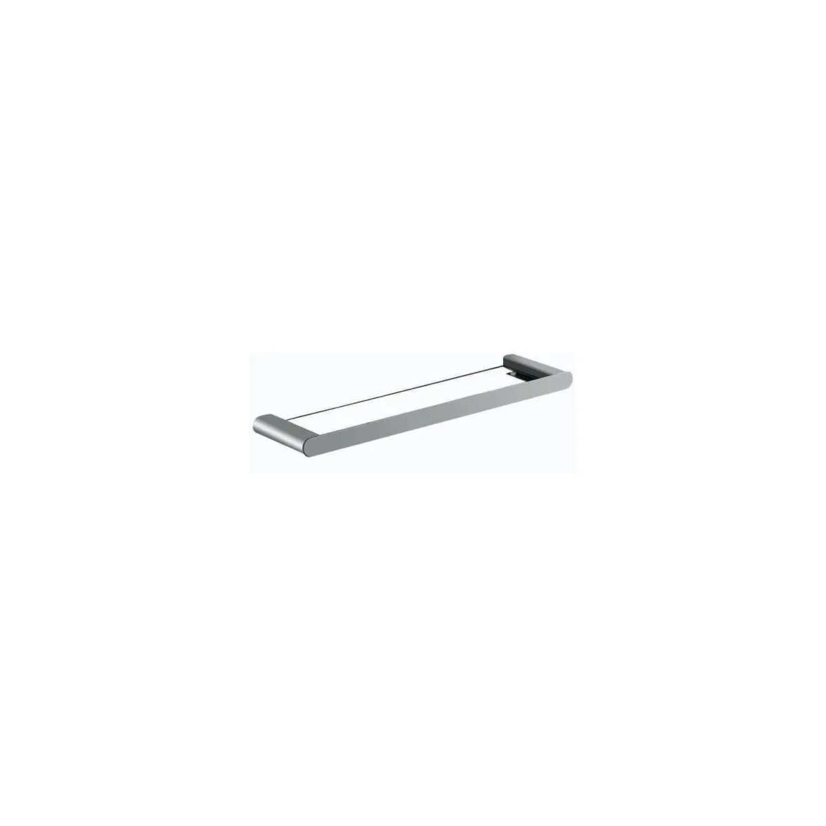 Dressing Table Glass Shelf in Chrome finish, model 8204