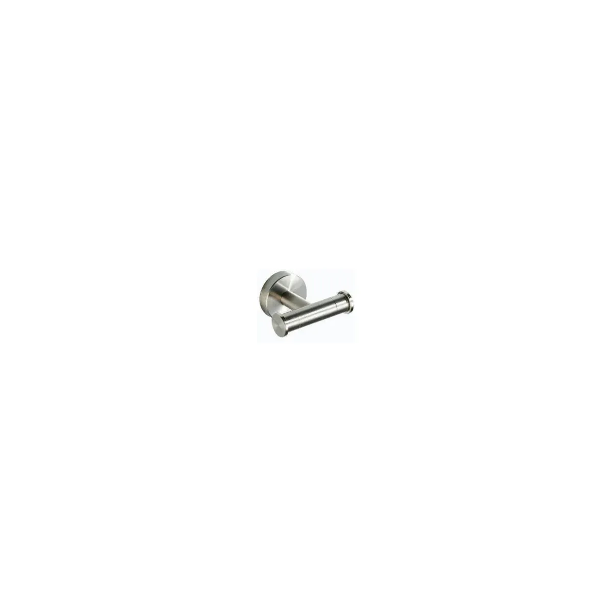 Round T-Bar Coat Hook in Chrome finish, model 8807CS
