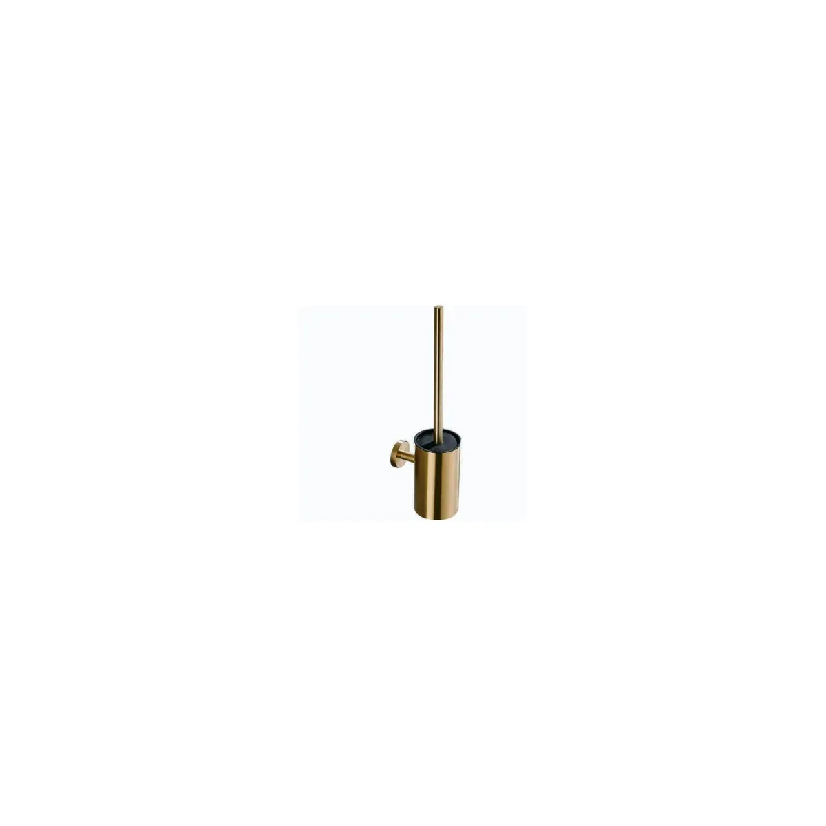 Wall-Mounted Toilet Brush Holder in Gold finish, model 8917