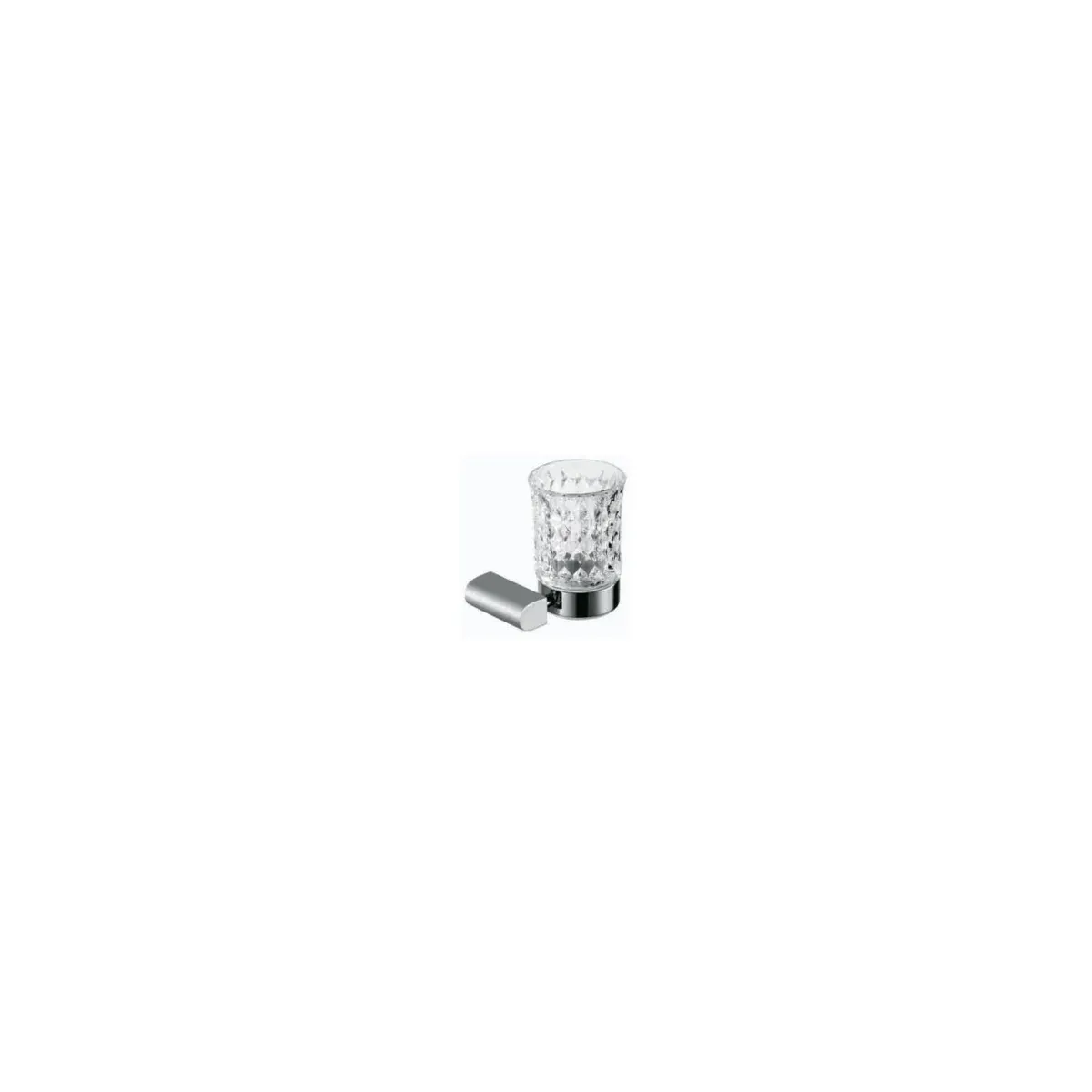 Toothbrush Cup Holder in Chrome finish, model 8210