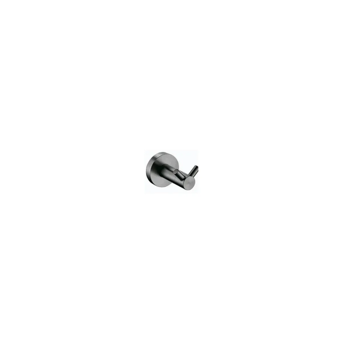 Round Double Coat Hook in Chrome finish, model 7807A